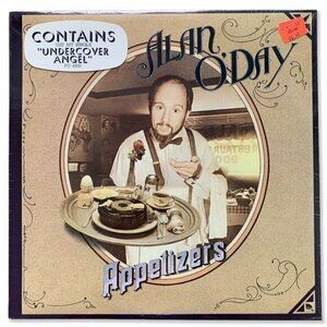 Alan O'Day 70s Appetizers Sealed Vinyl LP | 1977 Hit "Undercover Angel" Pop Rock